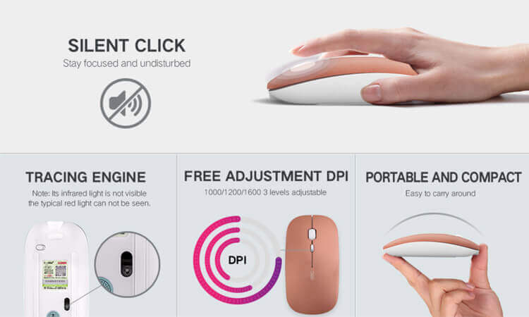 wireless rechargeable mouse