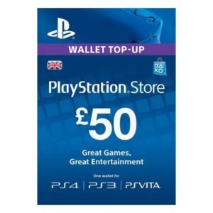 £50 PlayStation UK Store Gift Card [PSN Digital Code]