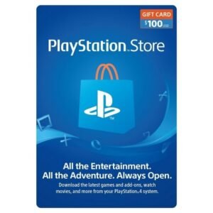 $100 PlayStation US Store Gift Card [PSN Digital Code]