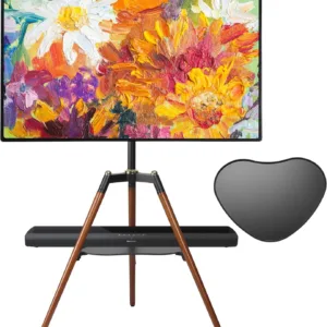 Universal Easel Tripod TV Stand Height Adjustable with 140° Swivel