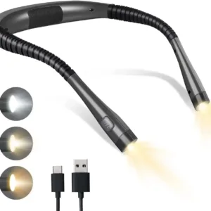 Angaza Portable USB Rechargeable LED Neck Reading Light
