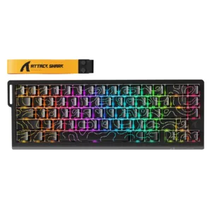 ATTACK SHARK X68 PRO HE Wireless Rapid Trigger Keyboard Magnetic Switch